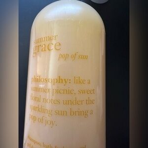 Brand New Philosophy shampoo, bath & shower gel. Summer Grace pop of sun